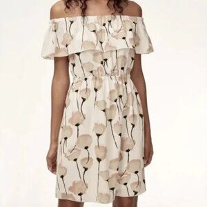 Wilfred Hosta Floral Off-Shoulder Dress